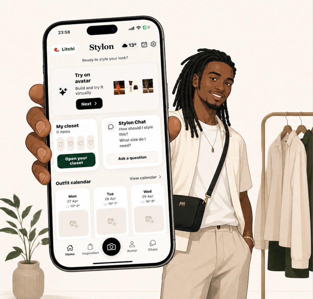 Stylon app hero visual